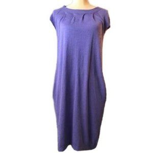 Bitte Kai Rand Designer Purple Knit Pocket Dress 🟡